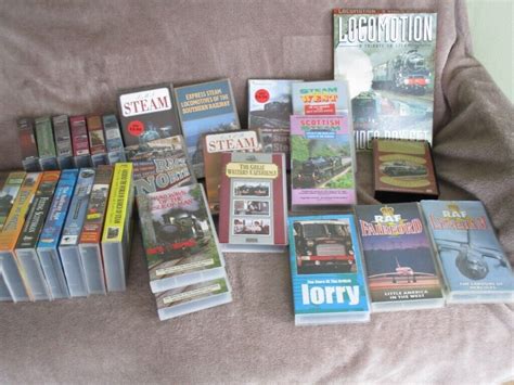 my railway vhs collection.